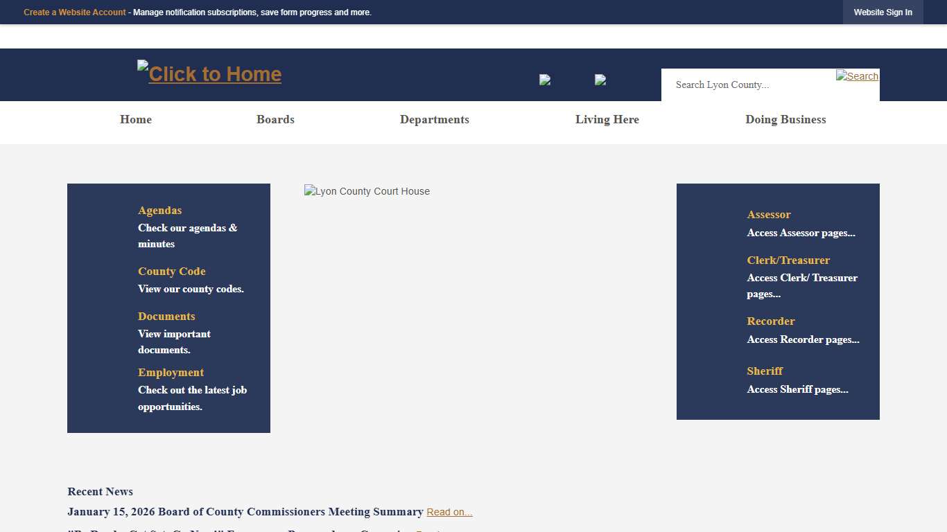 Lyon County, NV - Official Website Official Website